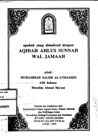 Image of Apakah Yang Dimaksud Dengan Aqidah Ahlus Sunnah Waljamaah