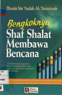Image of Bengkoknya shaf shalat membawa bencana