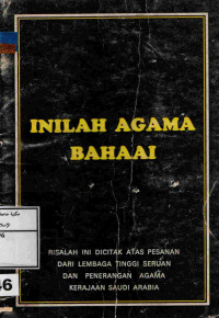 Image of Inilah agama Bahaai
