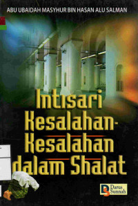 Image of Intisari kesalahan-kesalahan dalam Shalat