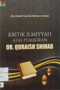 Image of Kritik Ilmiah atas pemikiran DR Quraish Shihab