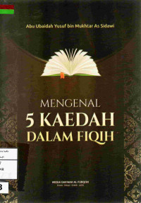 Image of Mengenal 5 Kaedah Dalam Fiqih
