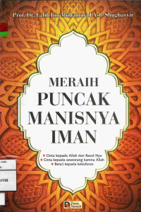 Image of Meraih puncak manisnya iman