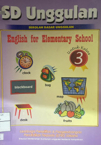 Image of SD unggulan English for Elementary School