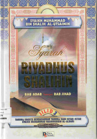Image of Syarah Riyadhus Shalihin [Bab Adab-Bab Jihad] (Jilid 3)