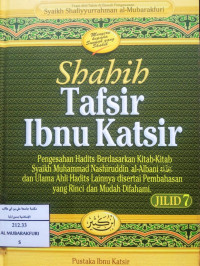 Image of Tafsir Ibnu Katsir {Juz 20-24} (Jilid 7)
