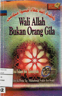 Image of Wali Allah bukan orang gila